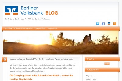 Berliner Volksbank Blog