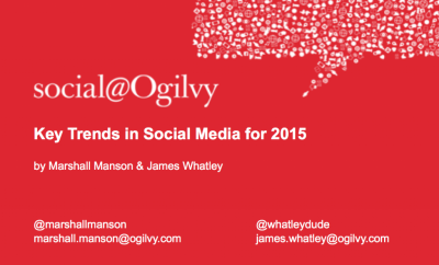 Social Ogilvy Trends 2015