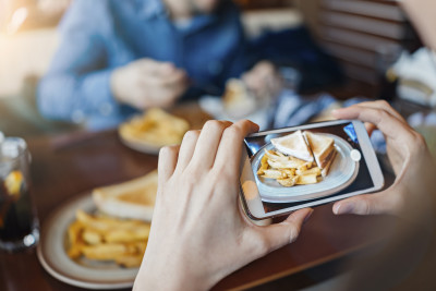 Handy Smartphone Foodporn Instagram