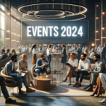 Events 2024 zu Online-PR, digitaler Kommunikation und Zusammenarbeit Generiert mit DALL-E