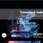 CommTech Index Report 2025/2026 So digital ist die Kommunikationsprofession. Zusammenarbeit der AG CommTech, PRVA, DPRG und ComImpact